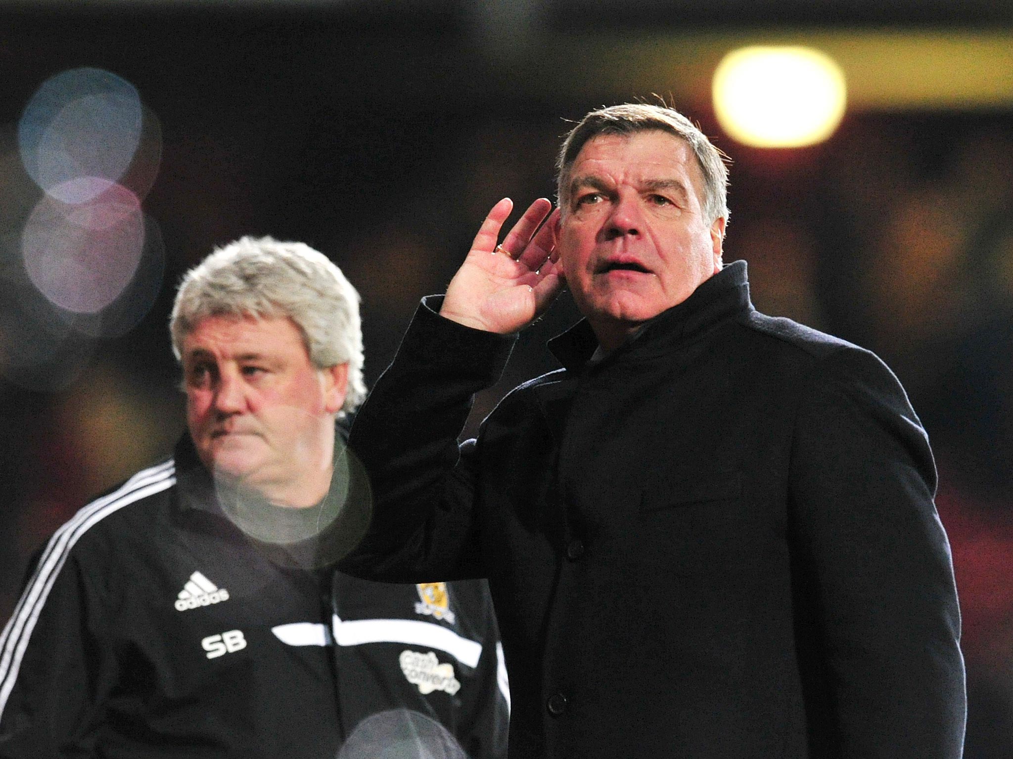 Sam Allardyce responds to West ham fans booing at the final whistle of their 2-1 victory over Hull
