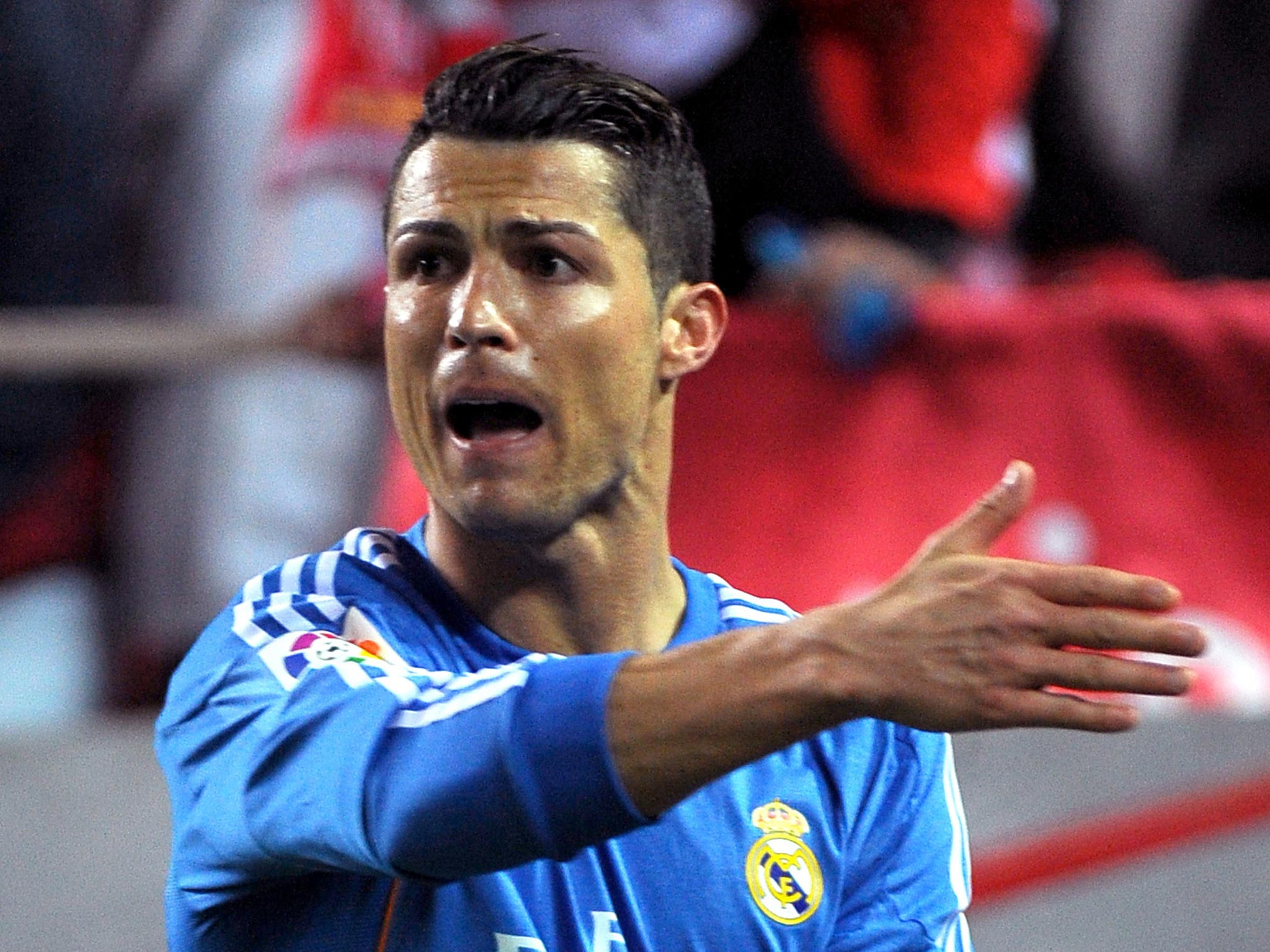 Cristiano Ronaldo vents his fury at Gareth Bale