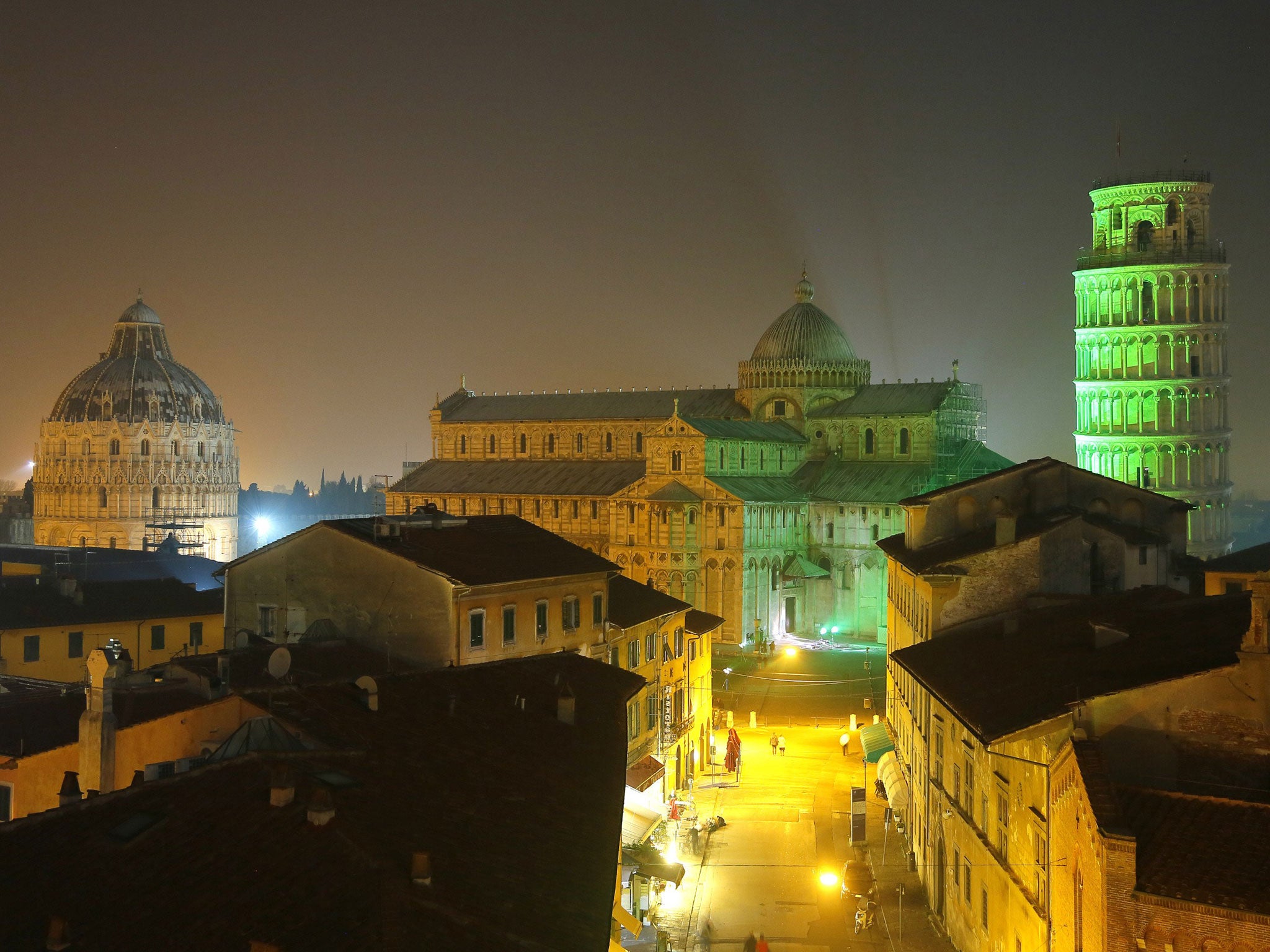 The Italian city of Pisa was one of two destinations where travellers can stay in five-star accommodation for £100 or less