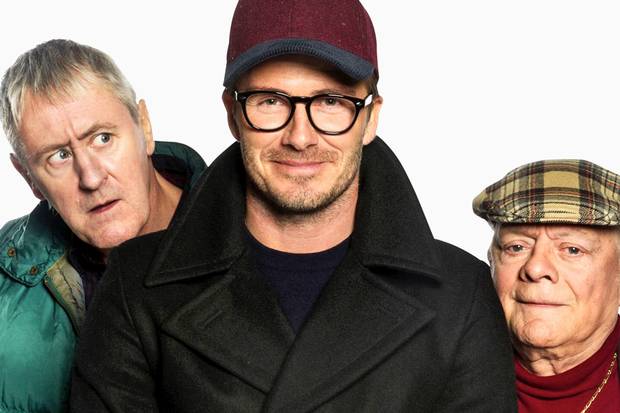David Beckham’s Only Fools And Horses sketch for Sport Relief was recorded at Wimbledon Studios