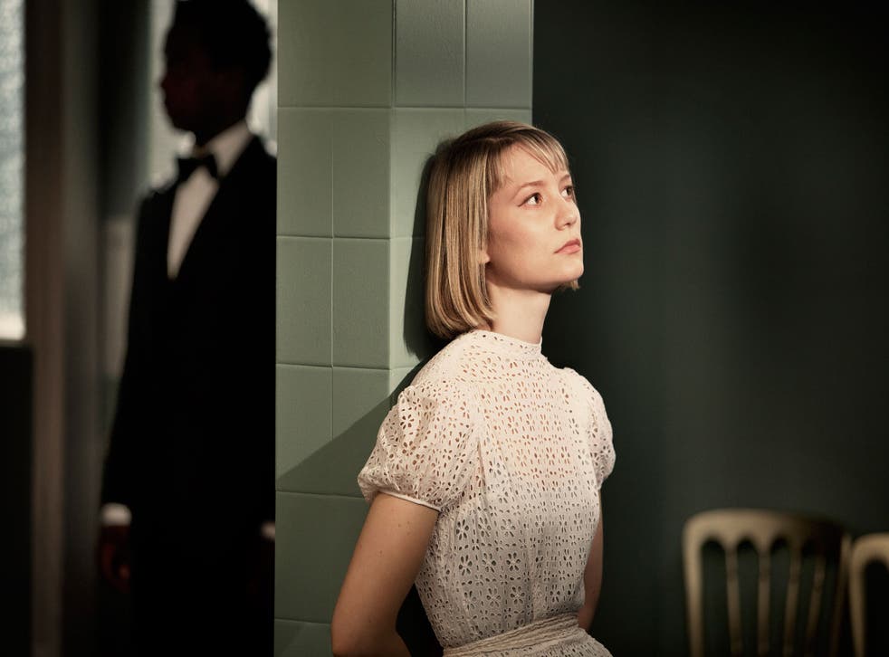Wasikowska as the shifty Hannah in The Double