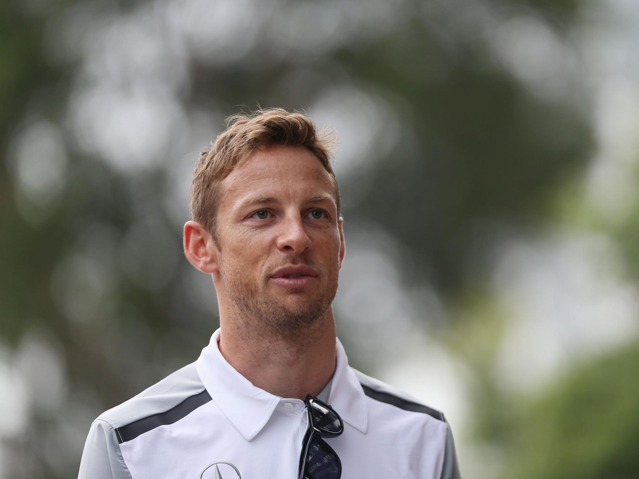 Jenson Button is relieved to have no weight trouble after a five-day humidity training camp in Thailand