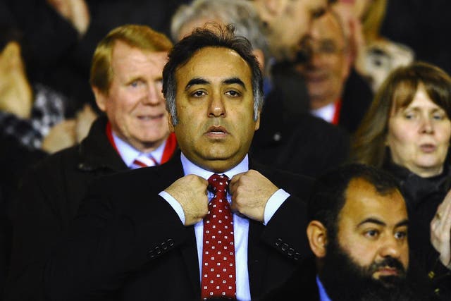 Nottingham Forest owner Fawaz al-Hasawi at the City Ground for Tuesday night’s match with Charlton