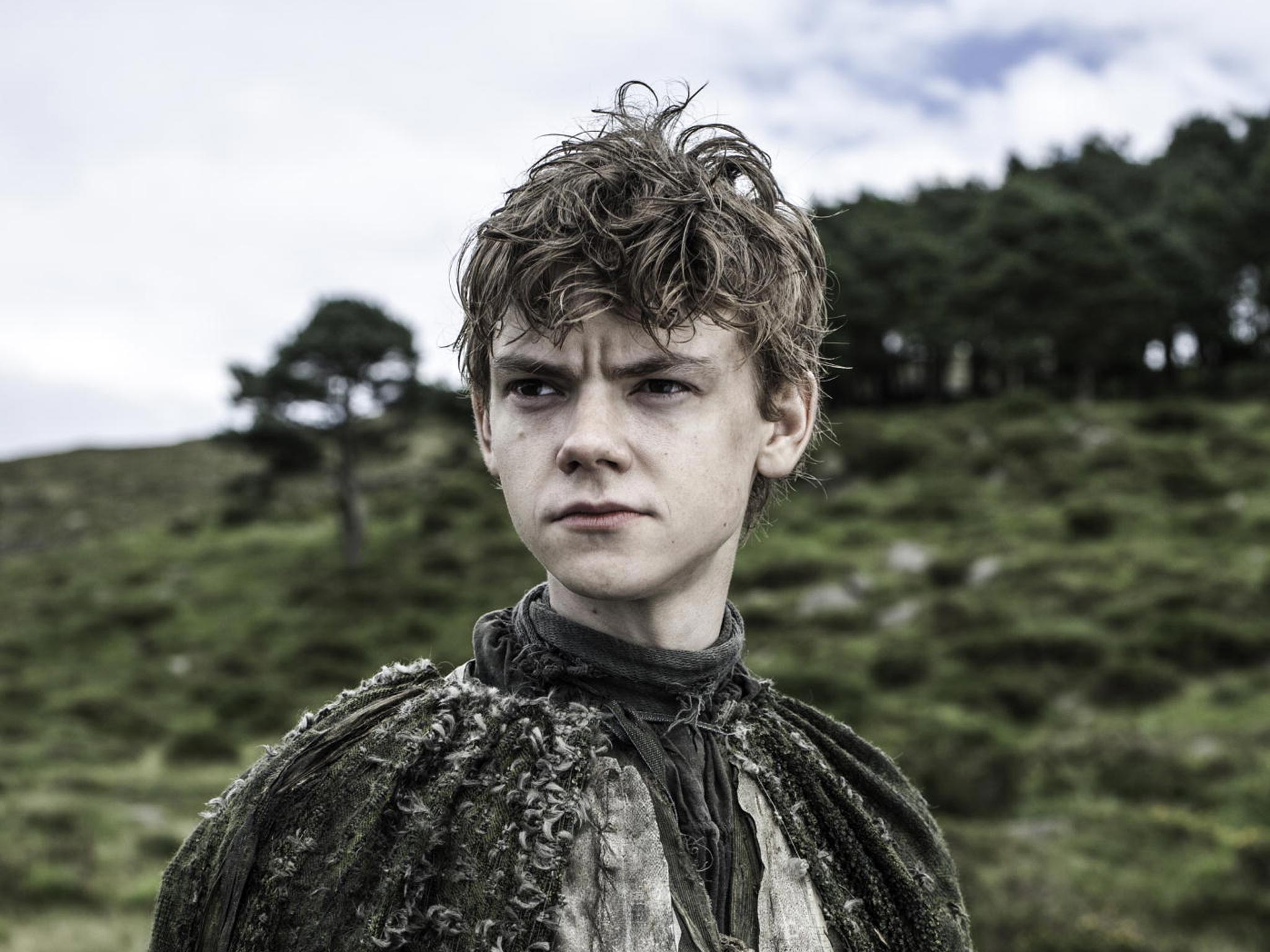 Music-Loving young actors Thomas Brodie Sangster Classic funny