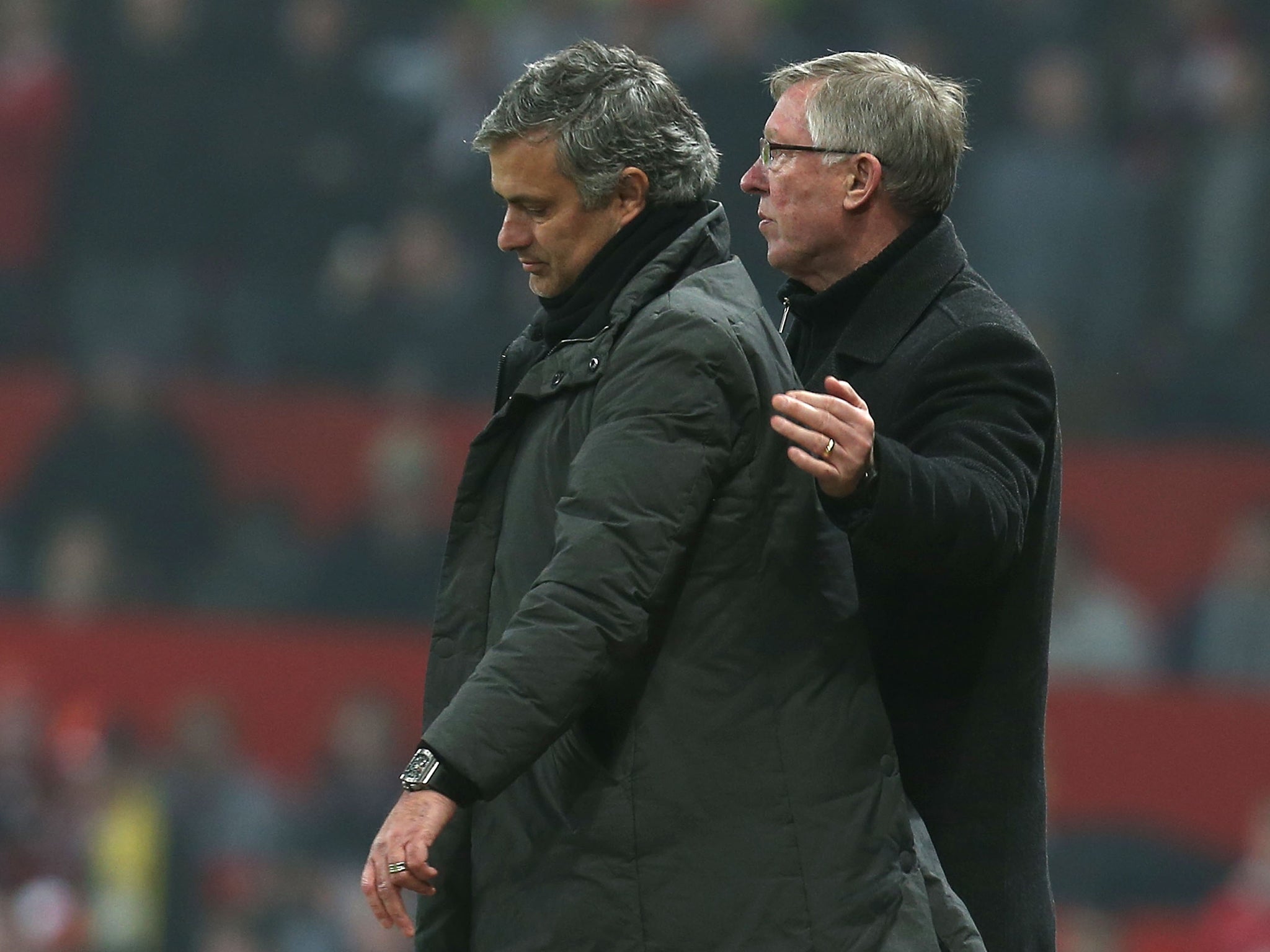 Jose Moruinho feels Manchester United fans are wrong to blame Sir Alex Ferguson for the side's failings this season