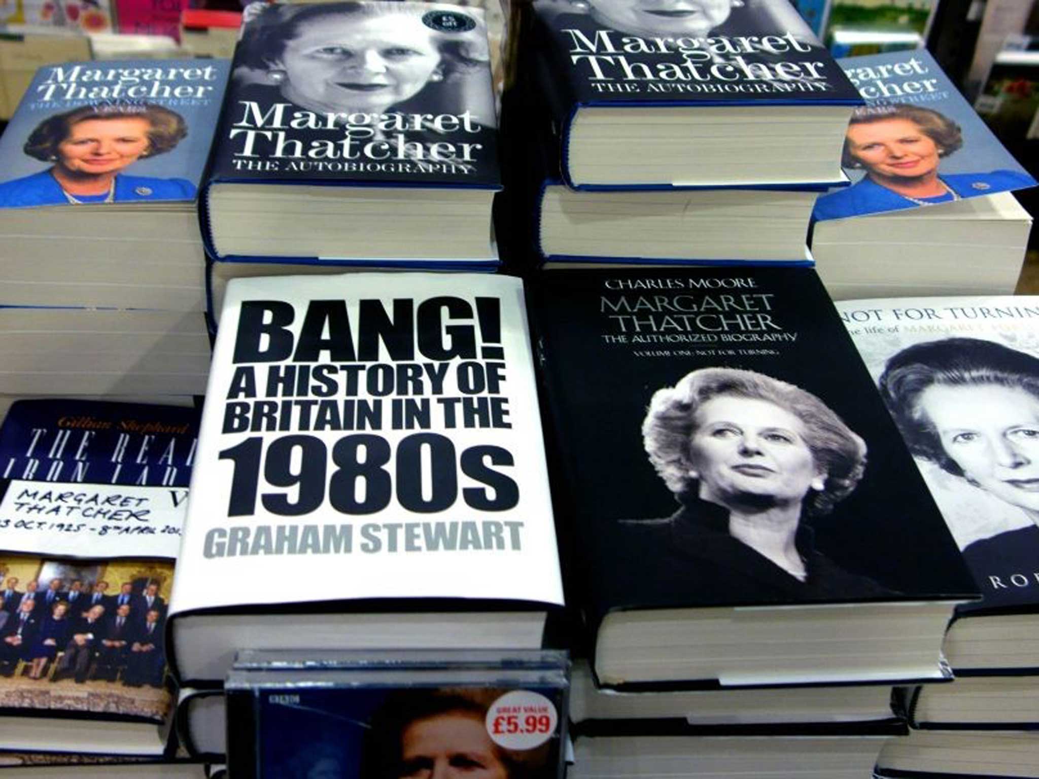 Death of the doorstop: Politicians no longer lend themselves to huge biographies, unlike Margaret Thatcher