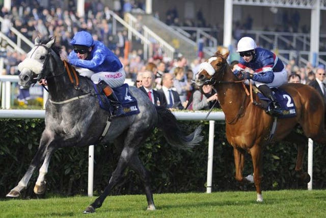 Making waves: Ocean Tempest and Adam Kirby take the Lincoln in decisive fashion at Doncaster 