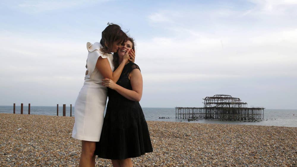 First gay marriages