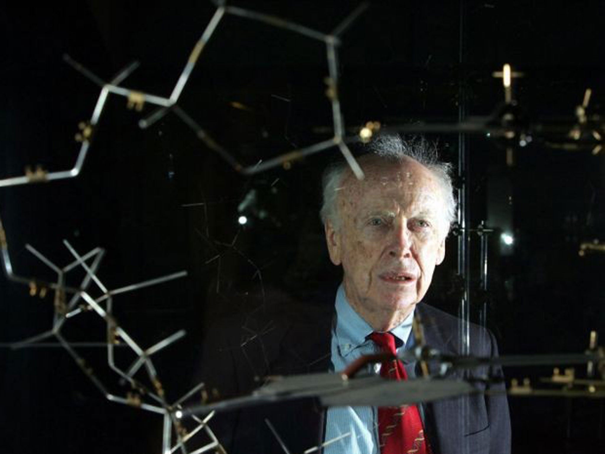 Scientist James Watson, who caused a stir with comments made while on a book tour