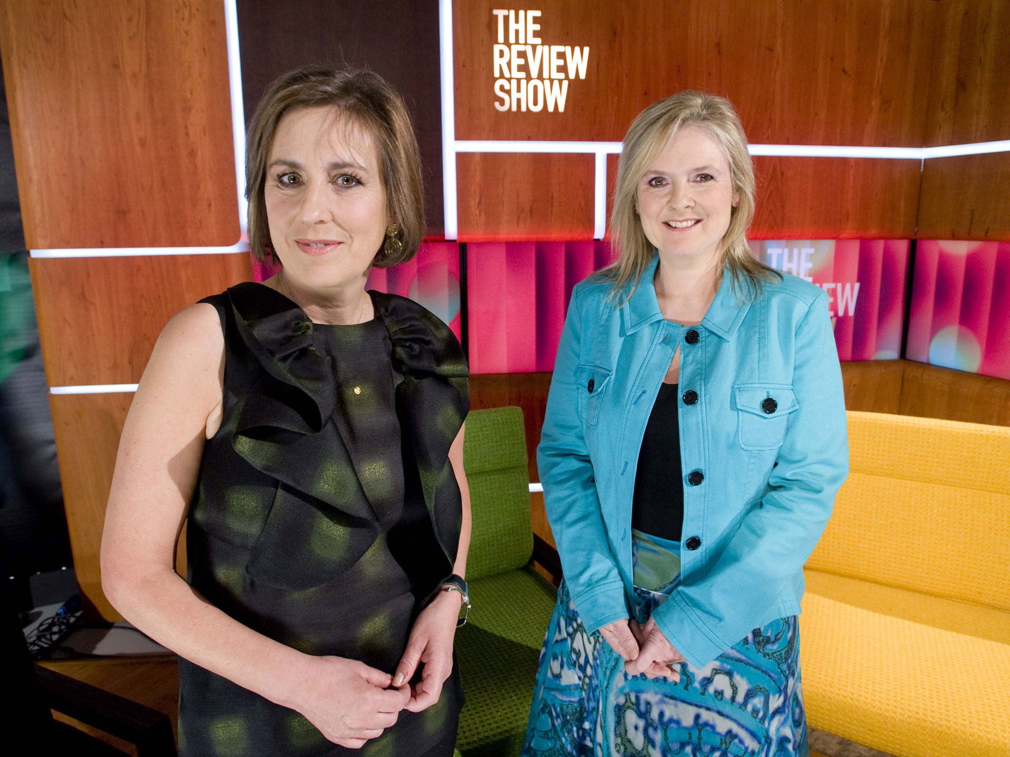 Last hurrah: Kirsty Wark and Martha Kearney, the presenters of ‘The Review Show’