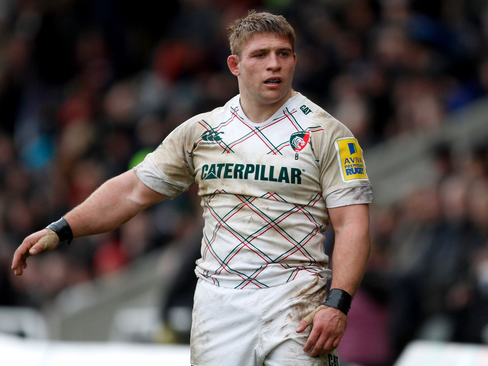 Leicester hooker Tom Youngs complained he had been bitten by an unnamed Saints player