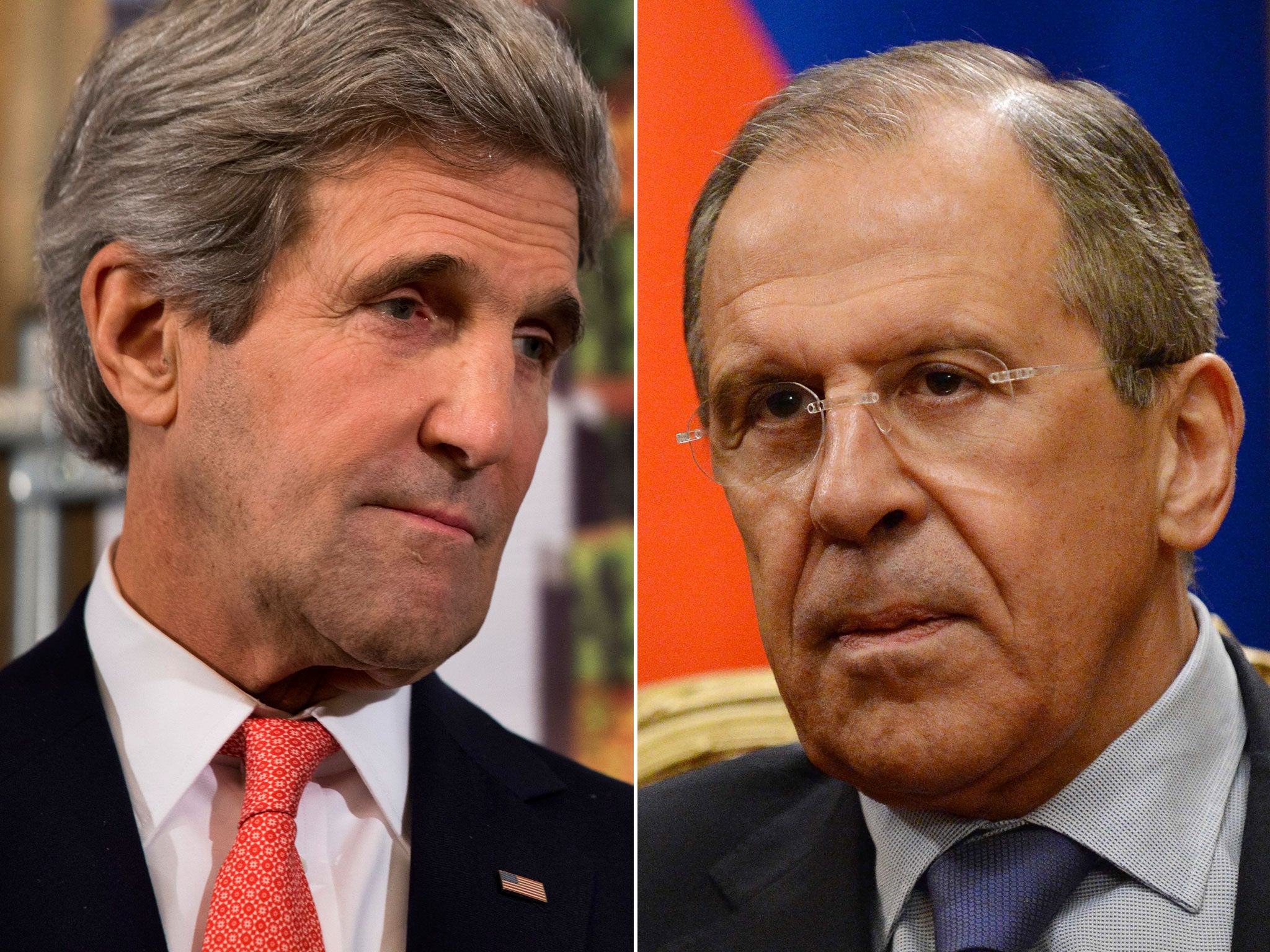 John Kerry met Russian Foreign Minister Sergey Lavrov in Paris to discuss the situation in Ukraine, but failed to secure an agreement on how to resolve the diplomatic stand-off between the West and Moscow