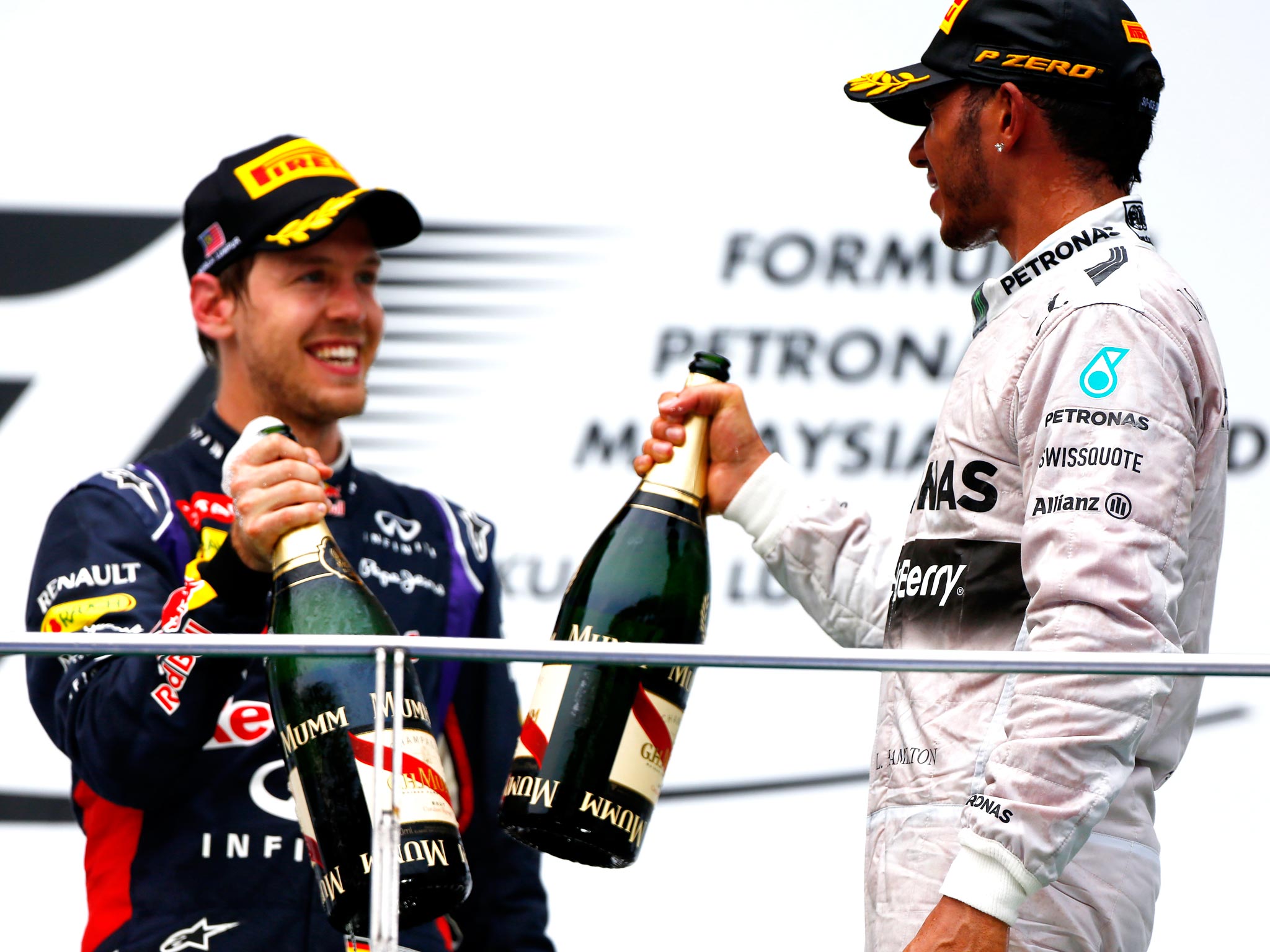 Sebastian Vettel has warned Mercedes that Red Bull are on the up and will be challenging them for race wins soon enough