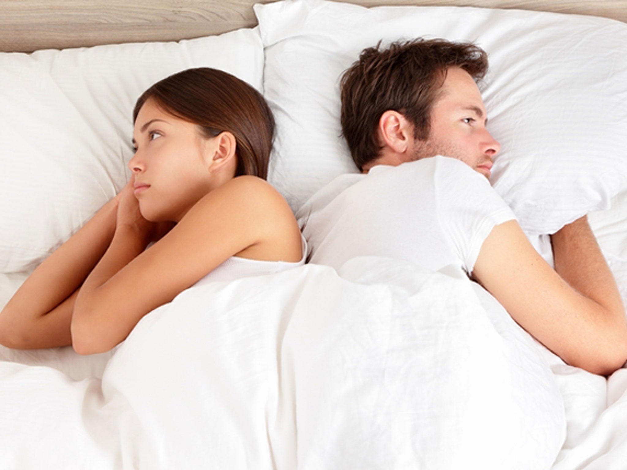 A third of people reported having arguments or shorter tempers as a result of being woken up by their partner getting to bed at a different time