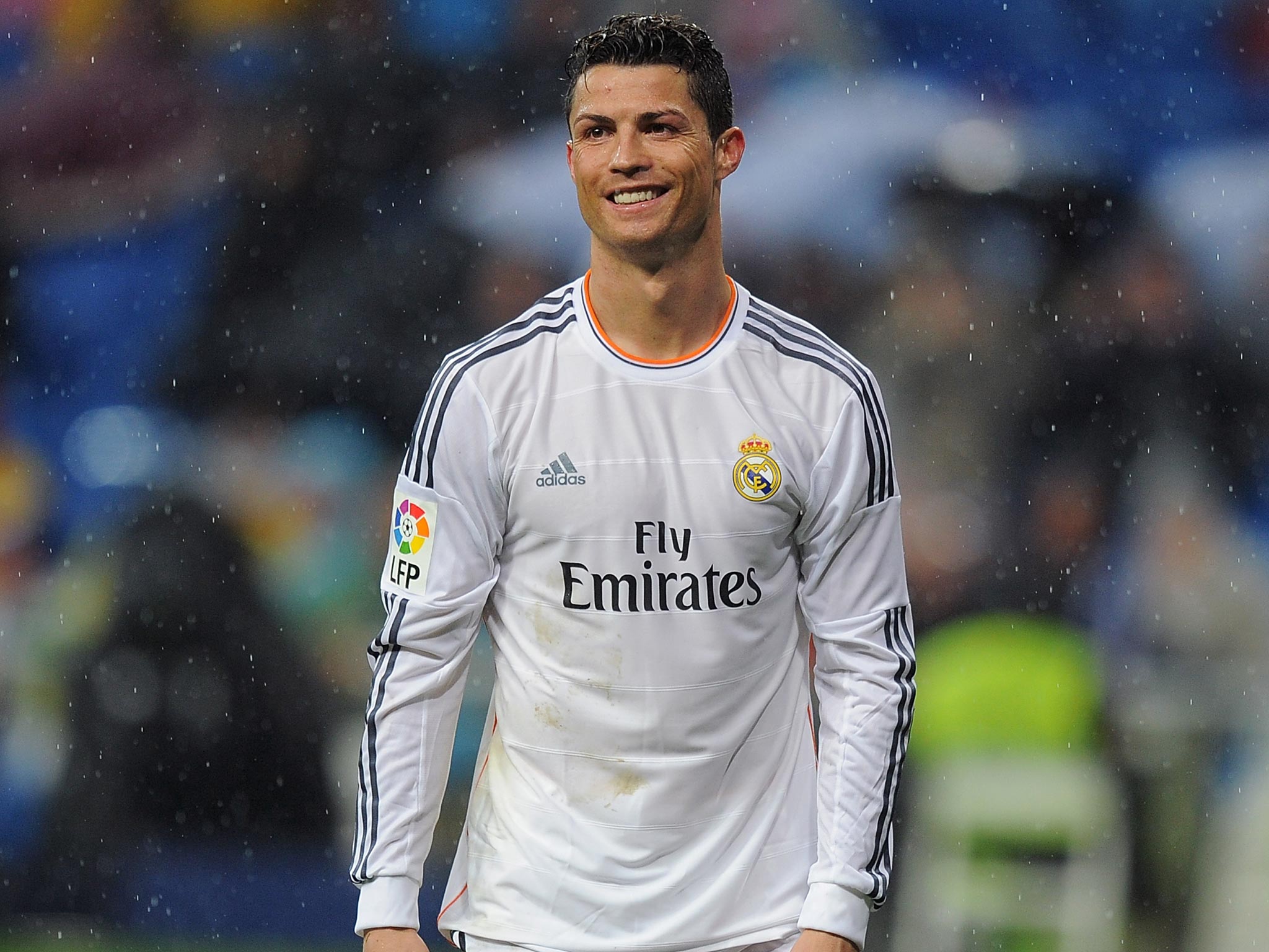 Cristiano Ronaldo during the 5-0 win over Rayo Vallecano