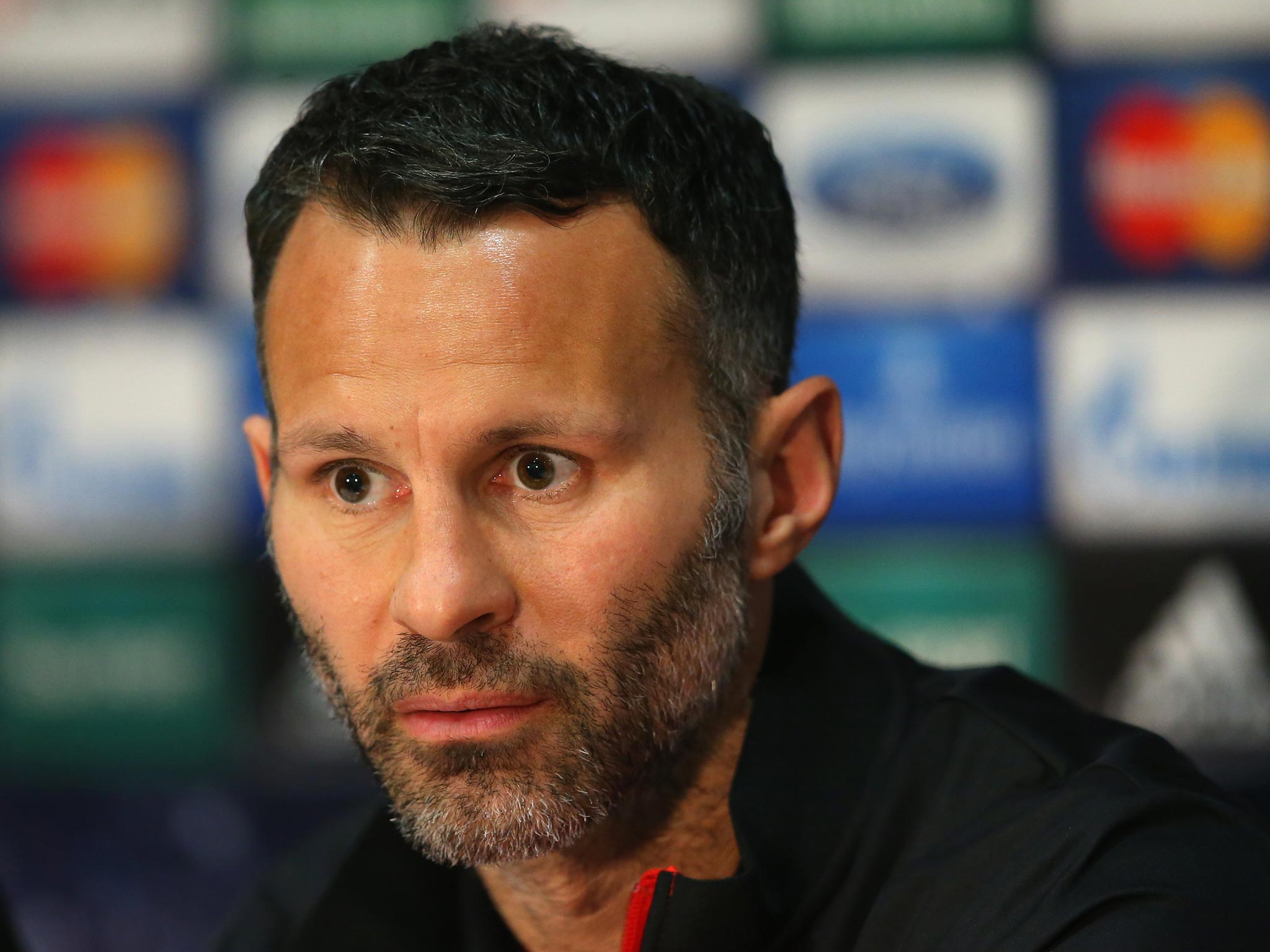 Ryan Giggs has played down talk of a rift with Manchester United manager David Moyes