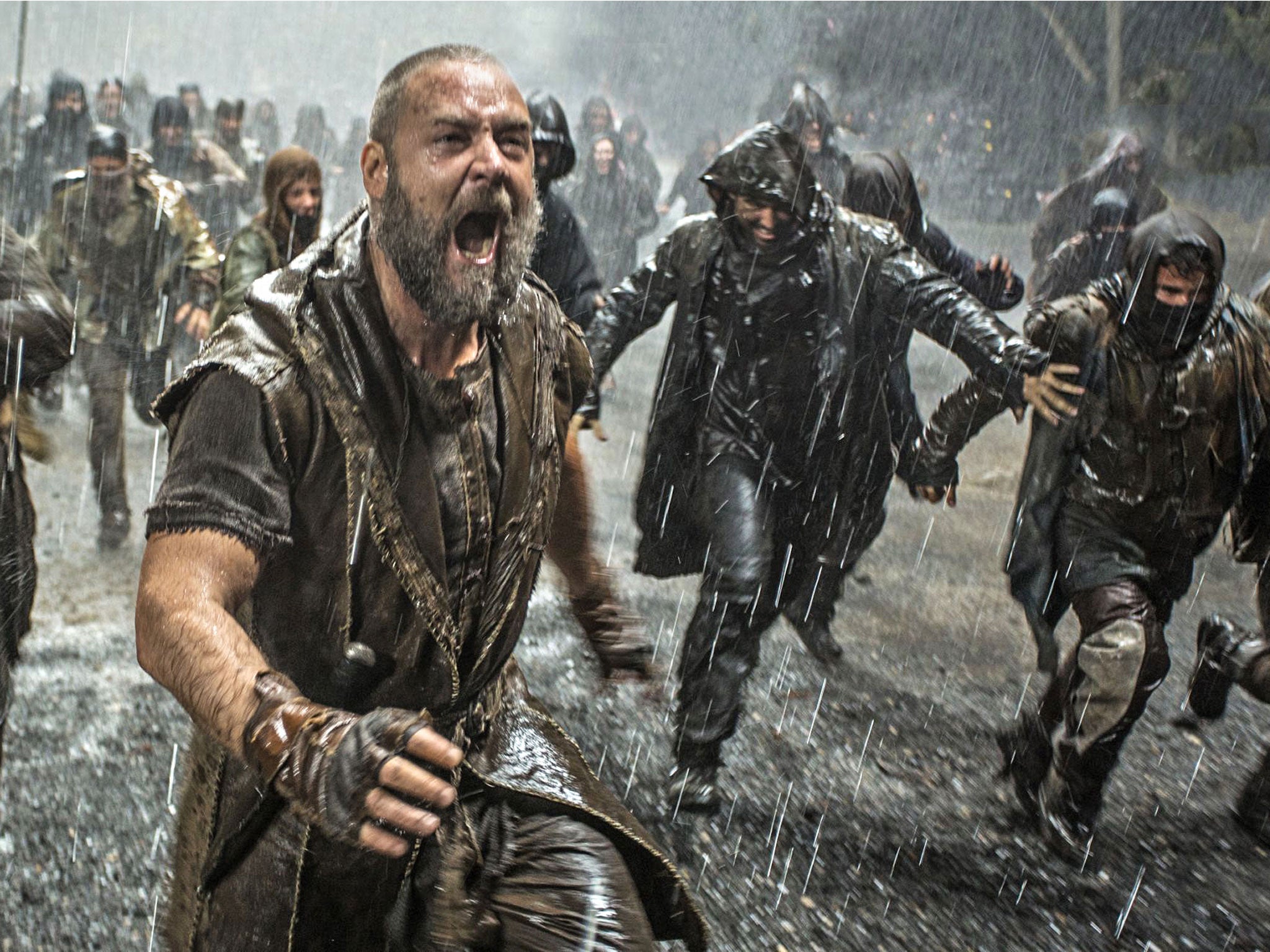 Storm warning: Russell Crowe as Noah