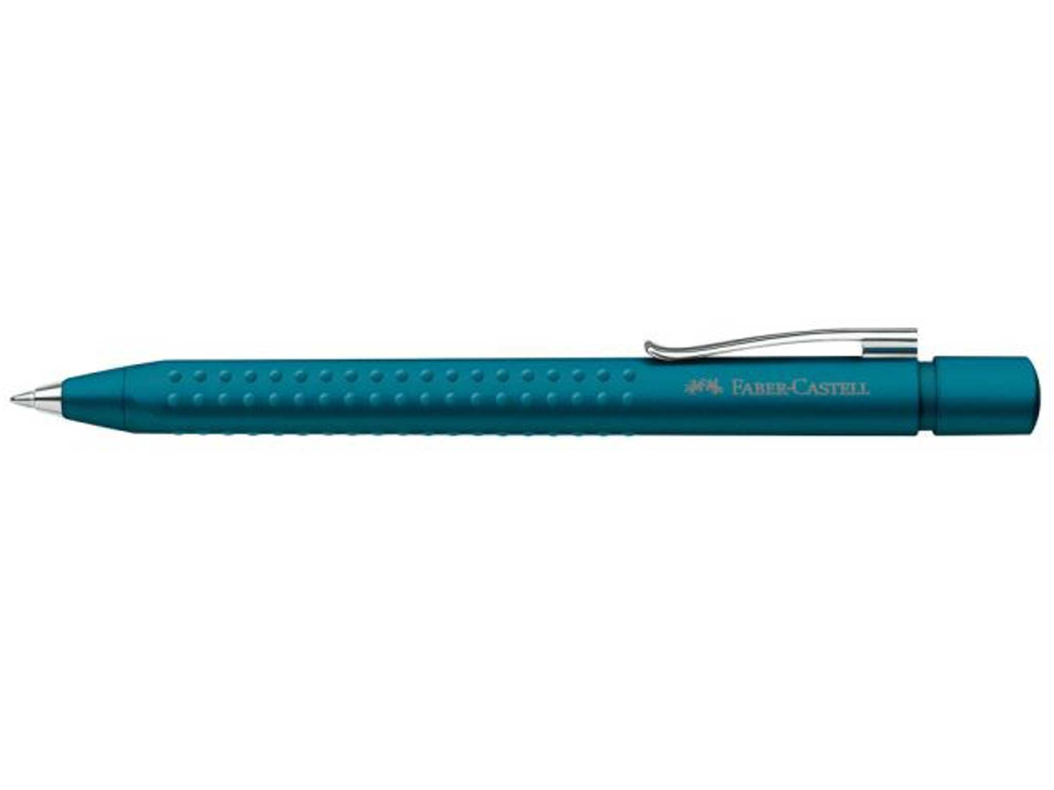 Faber-Castell Office GRIP 2011 Ballpoint Pen (Petrol Blue)