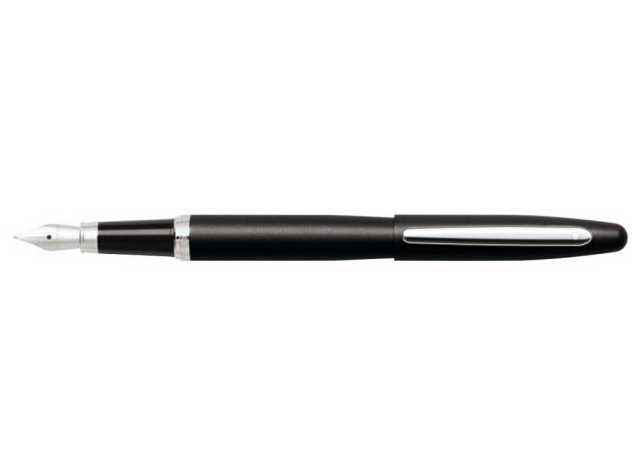 Sheaffer VFM Fountain Pen (Matte Black featuring Nickel Plate Trim)