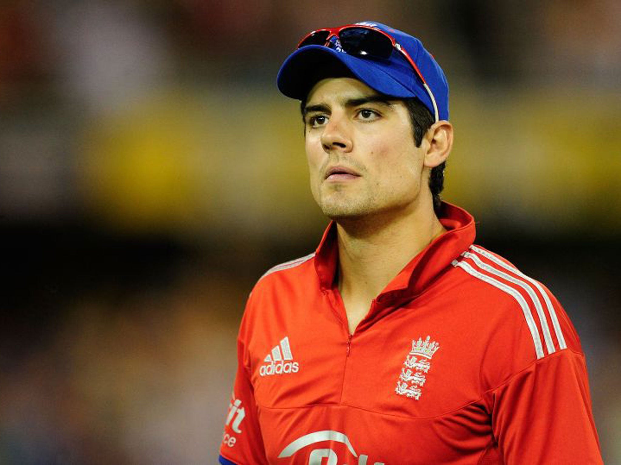 Alastair Cook cannot talk about the national team today