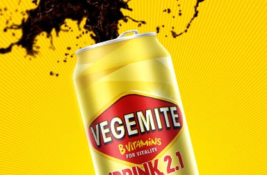 Elsewhere it appears those japesters at Vegemite have decided to have a crack at the energy drinks market, unveiling their 'NEW Vegemite iDRINK 2.1' drink. Although judging by some of the comments, there may actually be a market for it