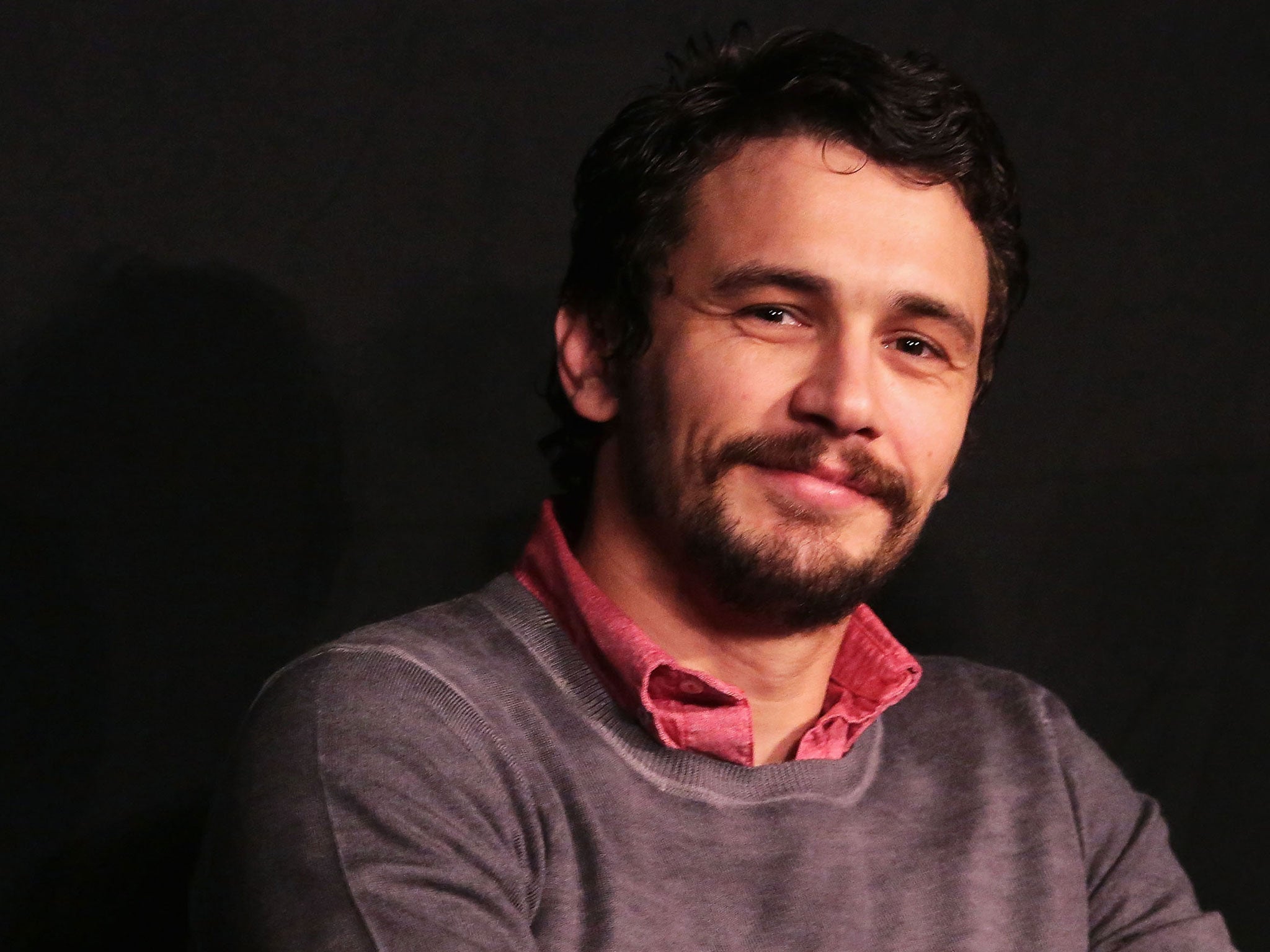 James Franco joked about the messages on Twitter