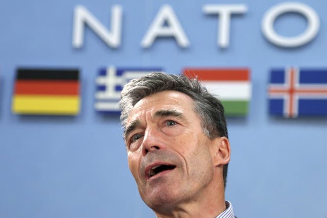 NATO General Secretary Anders Fogh Rasmussen 