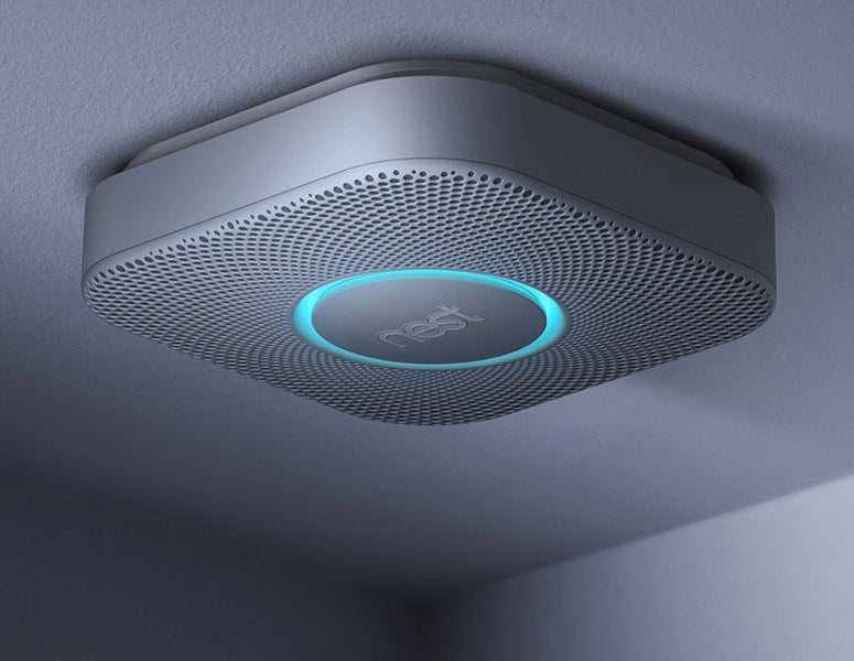 Nest Protect: A smoke and carbon monoxide alarm that can be controlled from an app or by gestures.
