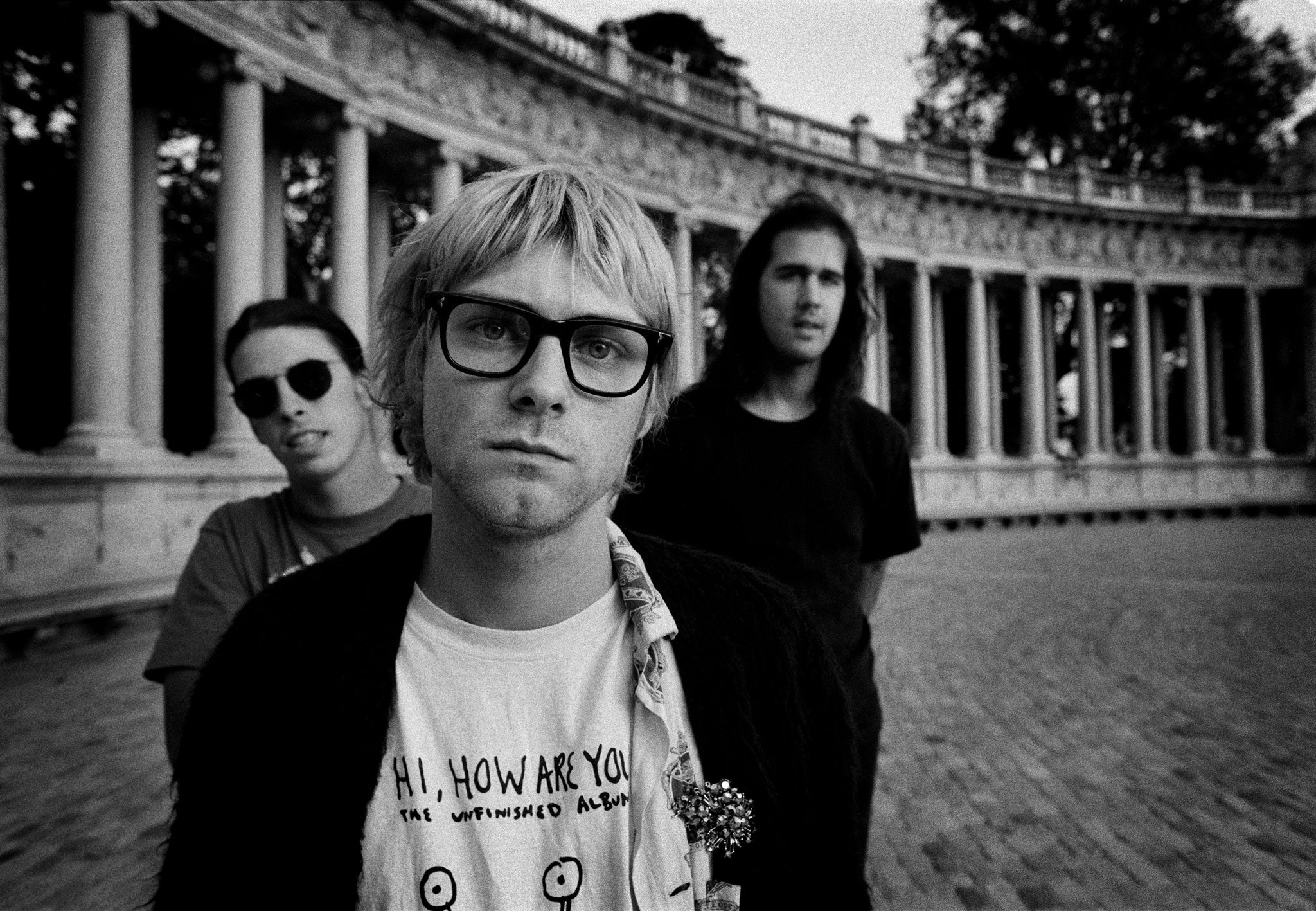 Charles Peterson and Steve Double's photographs of Kurt Cobain and Nirvana are on display in London's Proud Camden