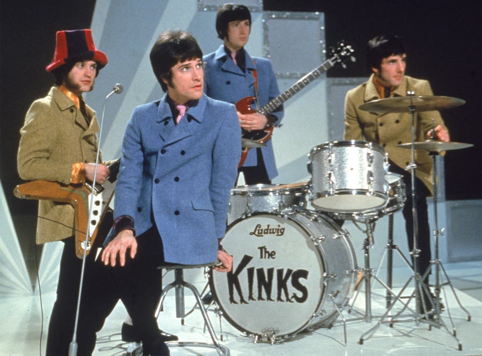 The Kinks perform on a television show in 1968