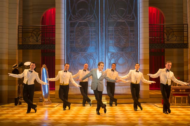 Robert Lindsey dances in Dirty Rotten Scoundrels at The Savoy Theatre
