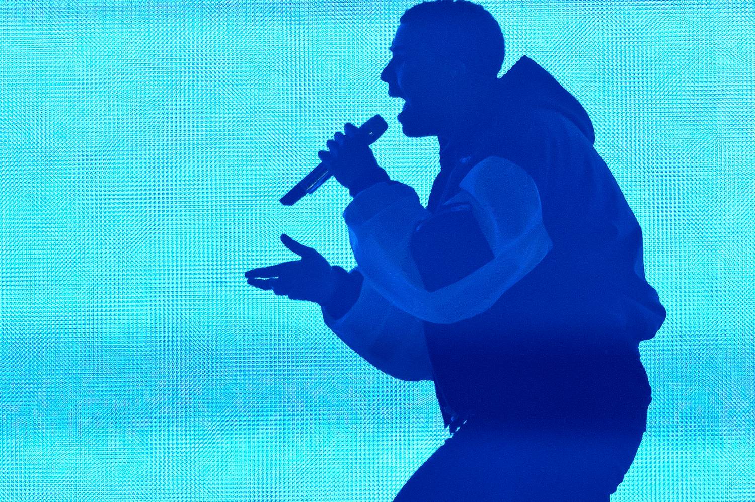 Drake performs at London's O2 Arena