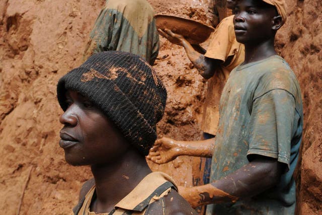 Horror and heroism: a gold mine near Bunia in the Democratic Republic of Congo