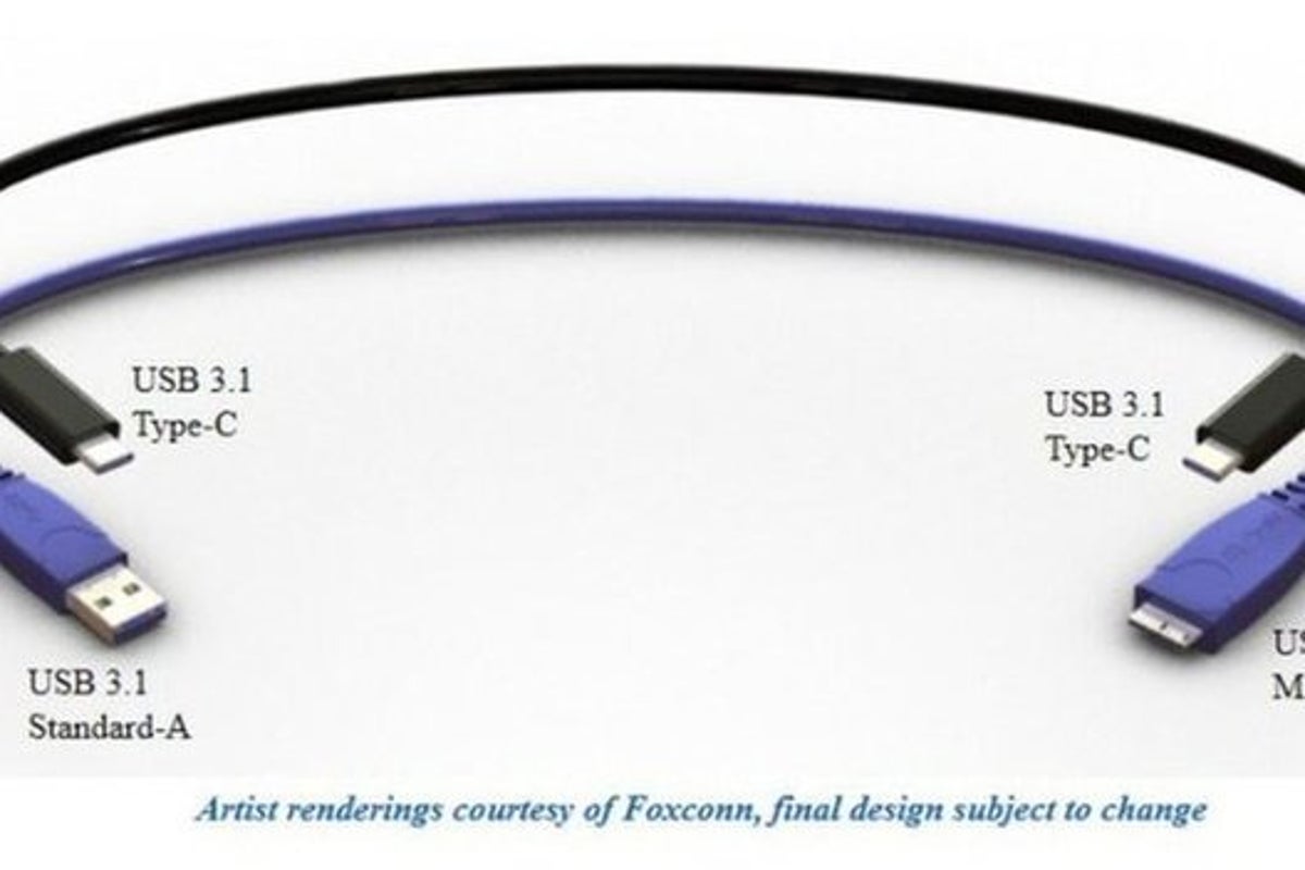 This is what the new reversible USB 3.1 cable looks like | The ...