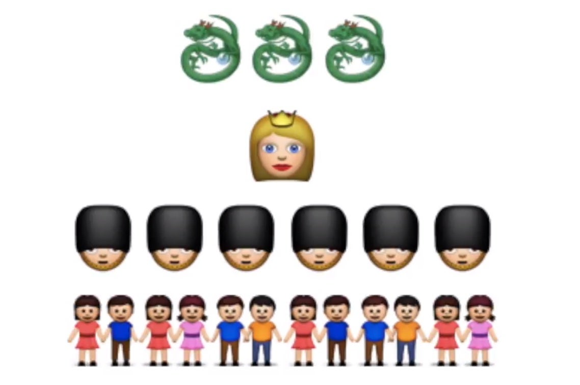 Daenerys Targaryen takes control of her fellow emojis