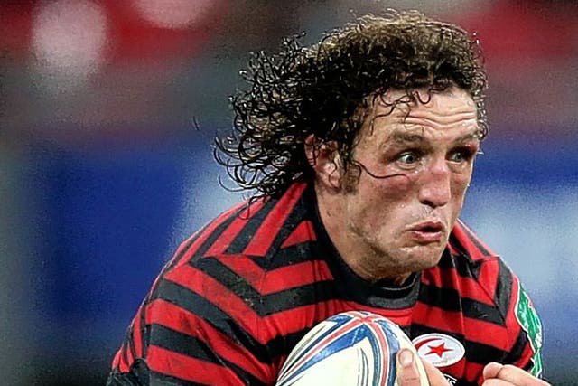 Jacques Burger has, due to injury, played only 10 Heineken Cup games for Saracens