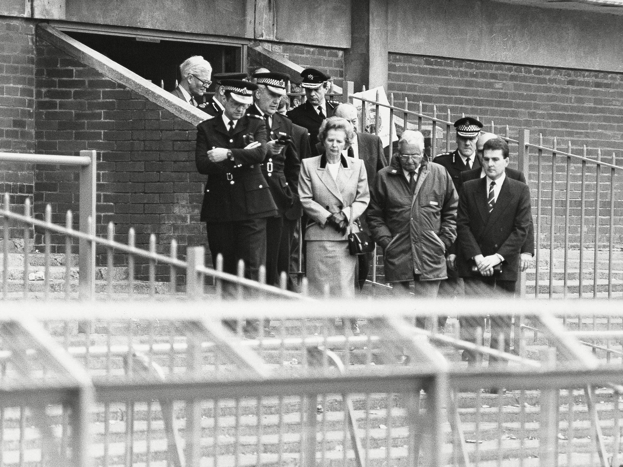 Tributes are paid by Margaret Thatcher in the wake of the Hillsborough disaster