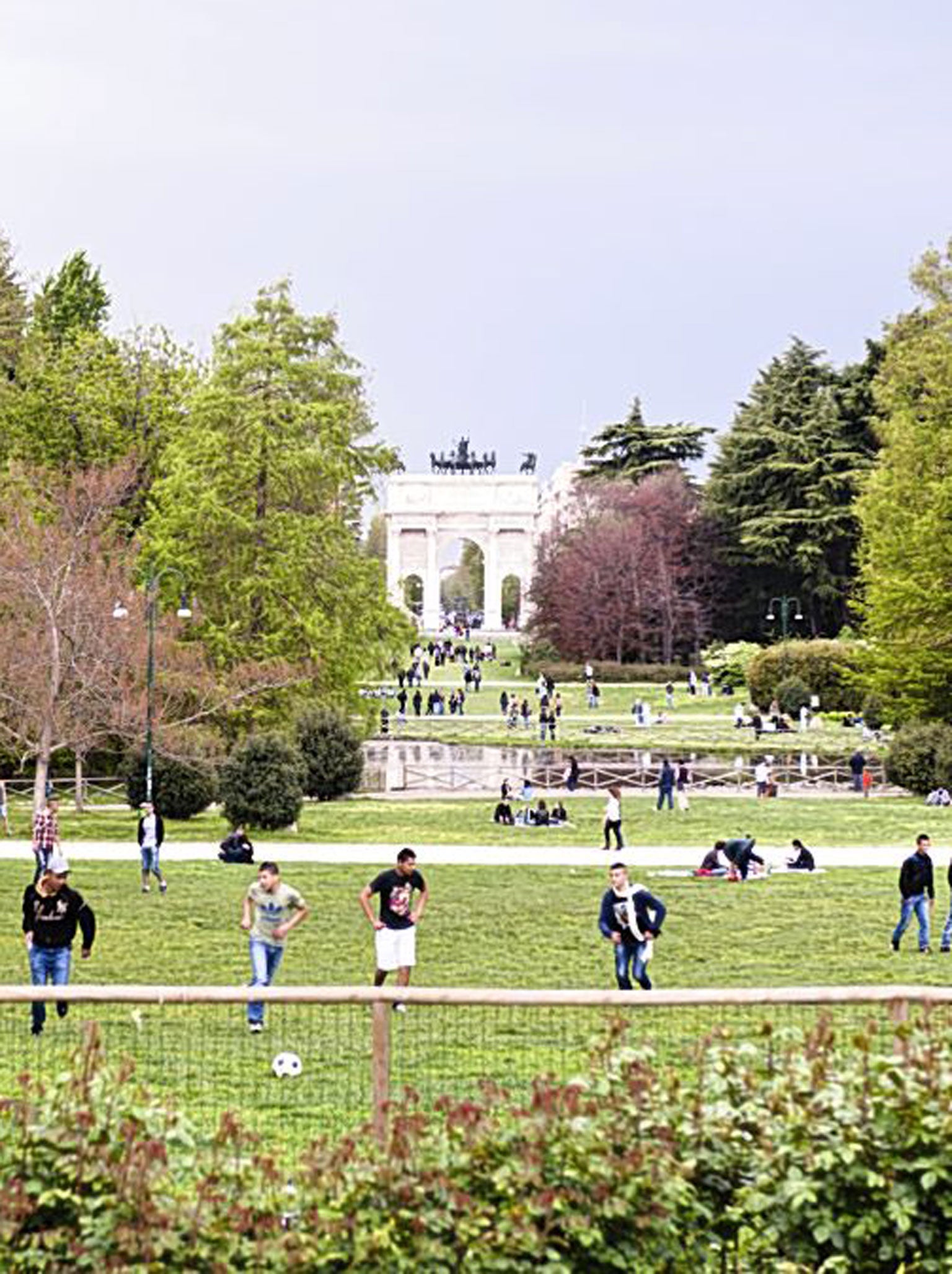 Park life: the Arco della Pace in Parco Sempione