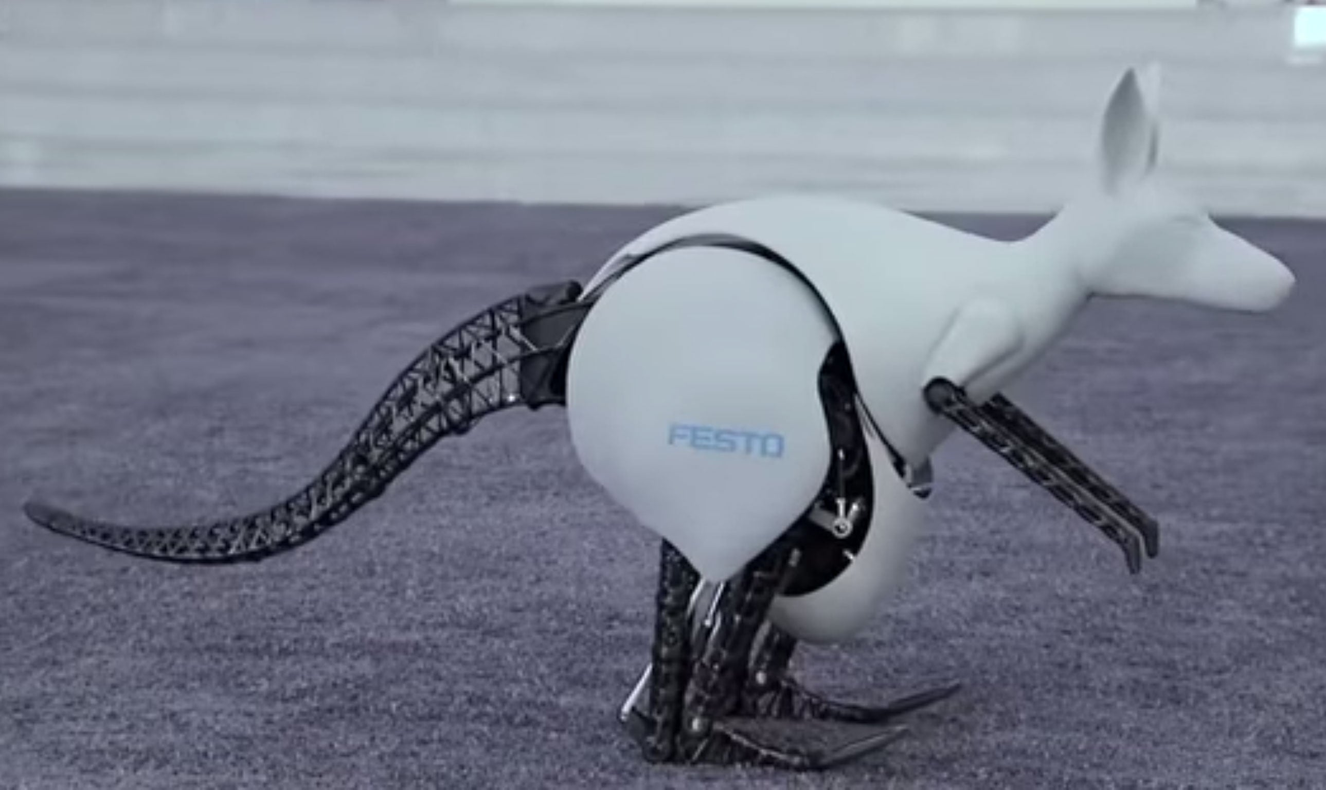 The 'Bionic Kangaroo' developed by Festo