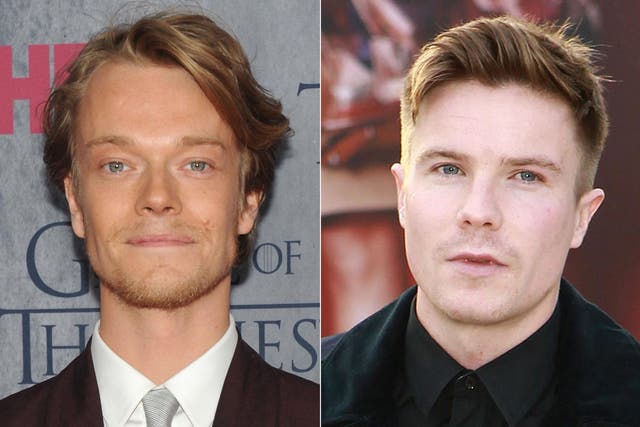 Actors Alfie Allen (left) and Joe Dempsie, who first names are still popular while names such Horace and Clifford face 'extinction'