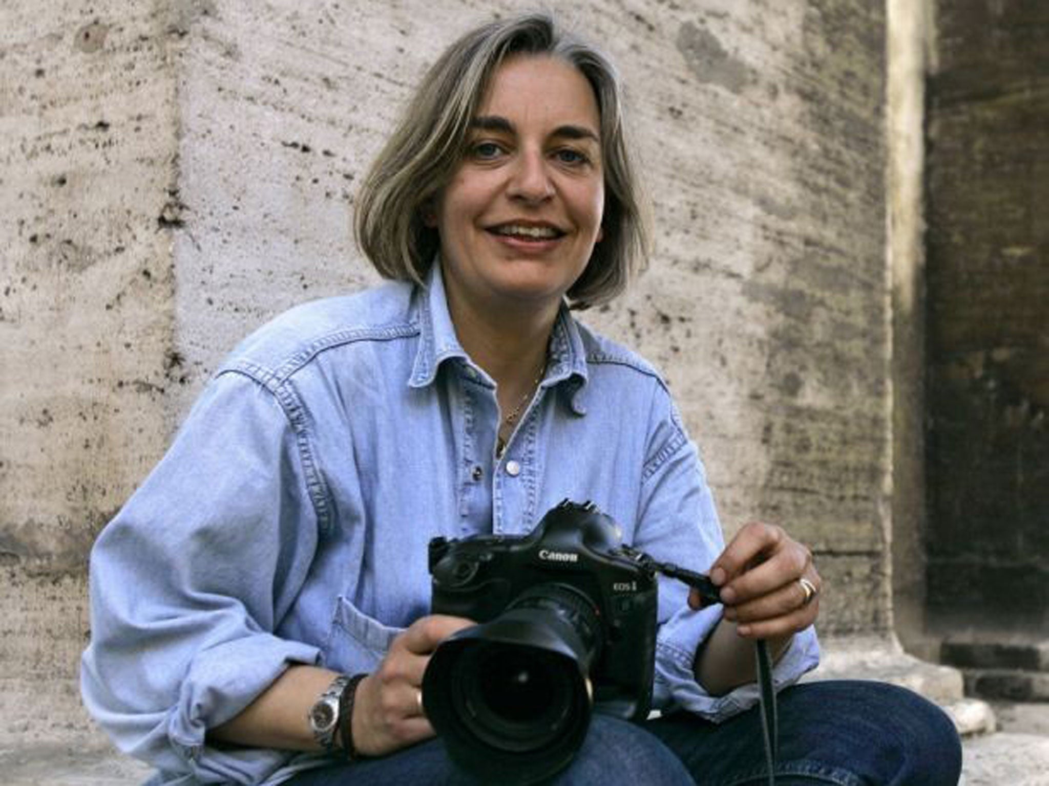 German photographer Anja Niedringhaus, 48, was killed instantly