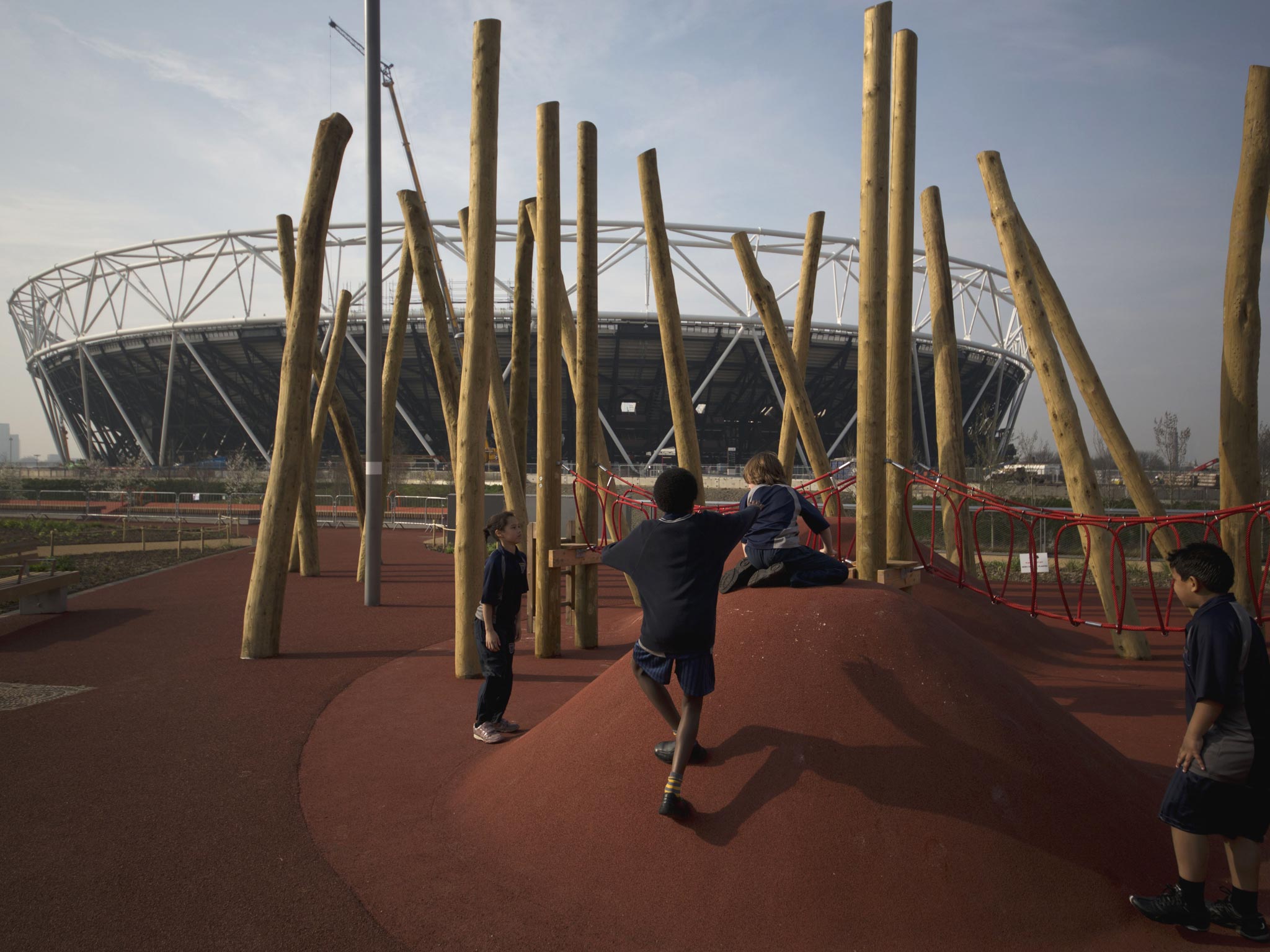 The new adventure play area, just outside the main stadium at the Queen Elizabeth Olympic Park, should prove popular, but the main attractions will be sports events, concerts and festivals