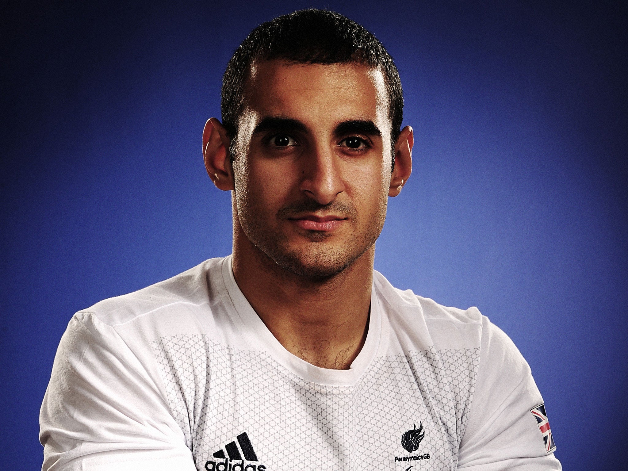 Ali Jawad pictured before the 2012 Paralympics