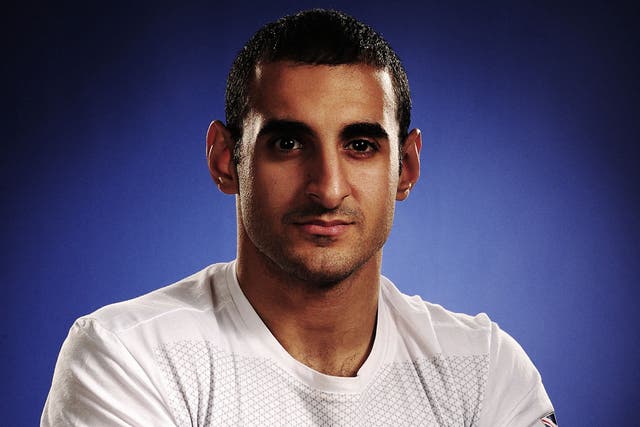 Ali Jawad pictured before the 2012 Paralympics