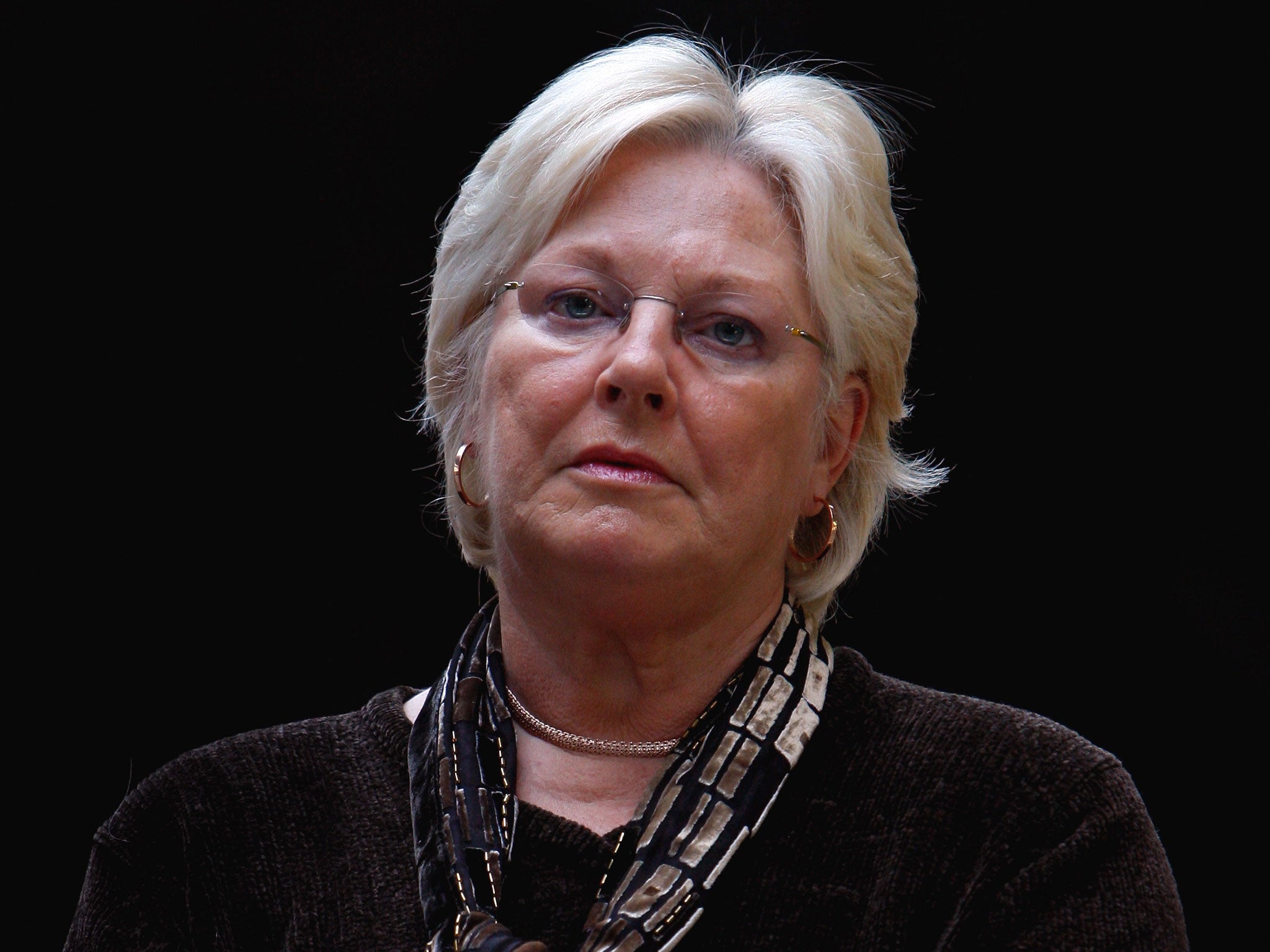 Margo MacDonald, pictured at the Scottish Parliament in 2008.
