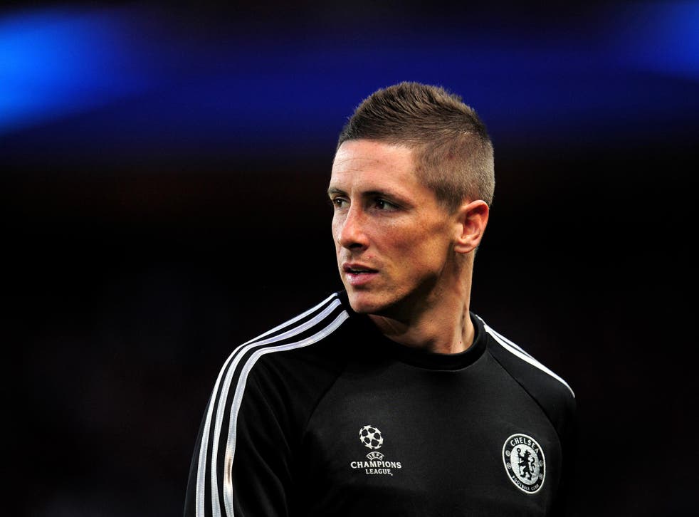 Fernando Torres of Chelsea has been on the receiving end of some criticism from his manager