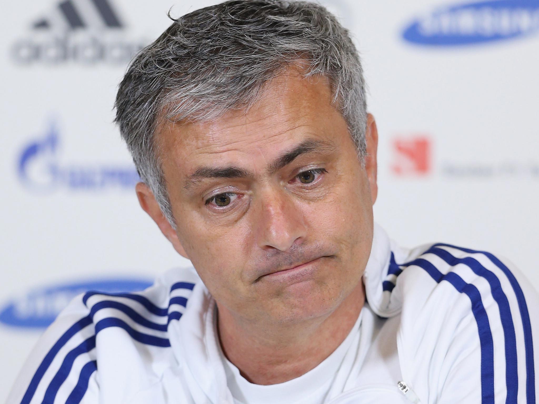 ‘Now is the moment to say the Champions League is not over, far
from it,’ claimed Jose Mourinho