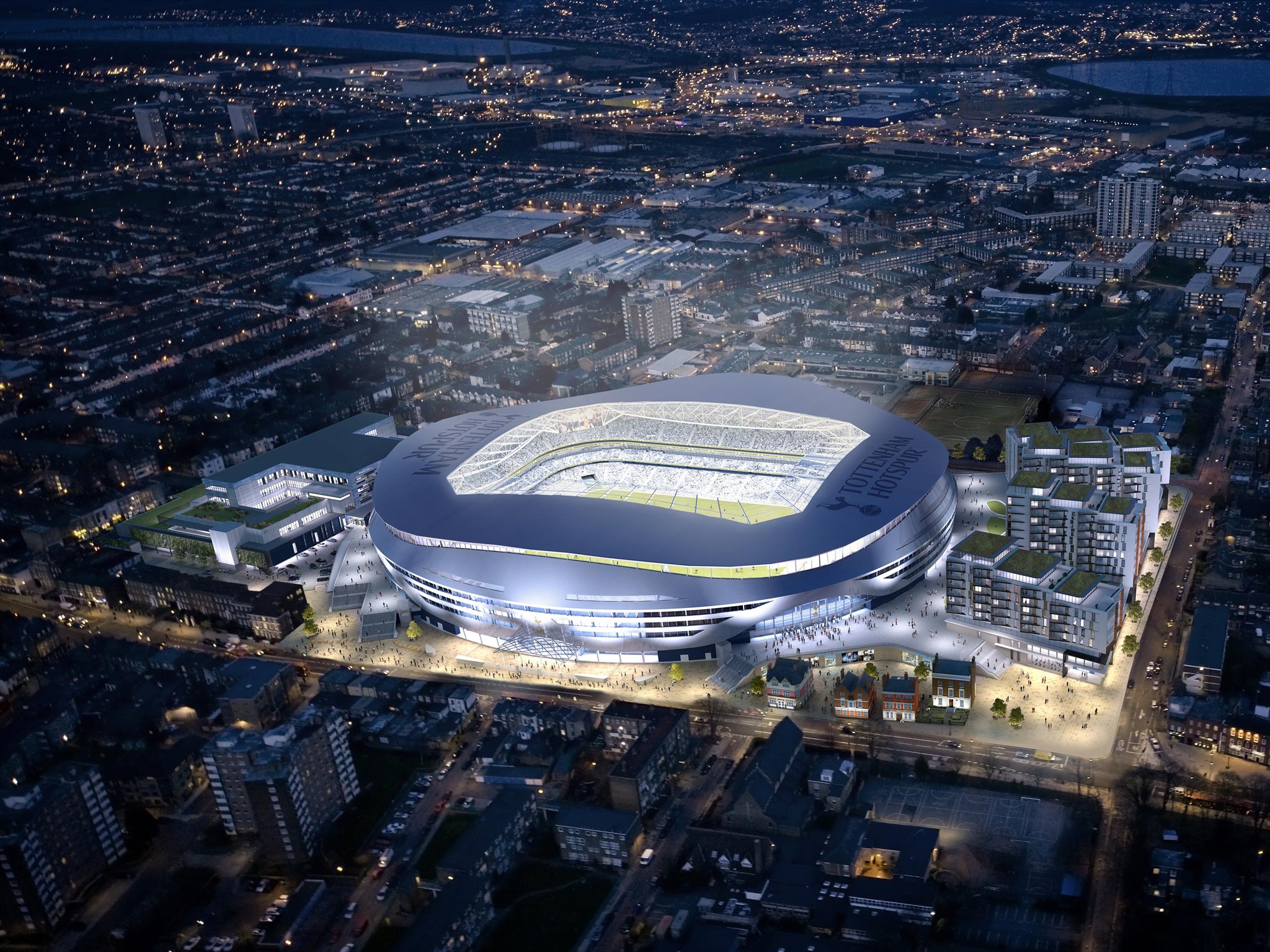 Spurs Set To Go On Tour During New White Hart Lane Build | The Independent  | The Independent