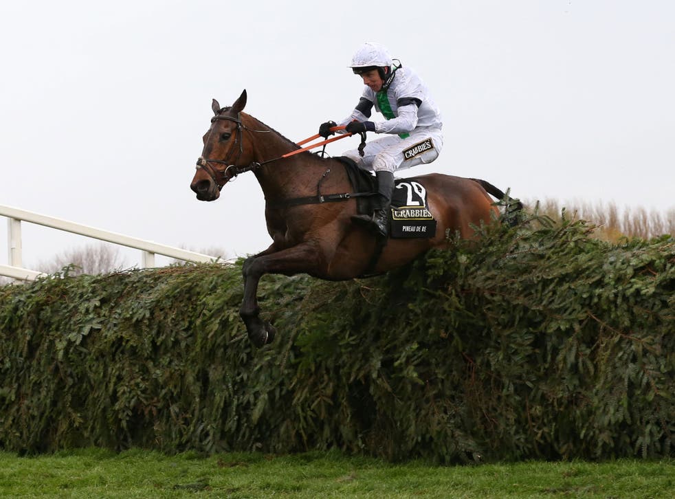 Leighton Aspell on Pineau De Re win the Grand National