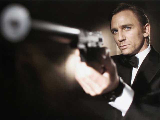 Daniel Craig in a ‘Casino Royale’ promotional still